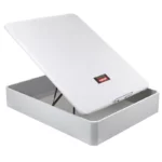 Canapé abatible color blanco - NATURBOX 2.0 Alta capacidad