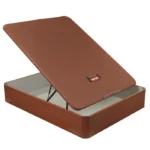 Canapé abatible color cerezo - NATURBOX 2.0 Alta capacidad