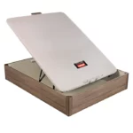 Canapé abatible de madera tapa única de color roble - DESIGN